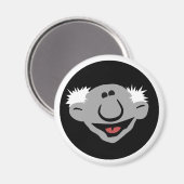 Ray Reviews Round Fridge Magnet (Voorkant / Achterkant)