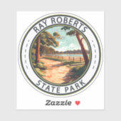 Ray Roberts State Park Texas Badge Sticker (Vel)