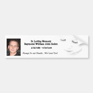 Ray Soden.ipg, ogen, in het liefhebben van het geh Bumpersticker