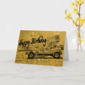 Ray Tyldesley Champion Birthday Card Kaart (Gele Bloem)