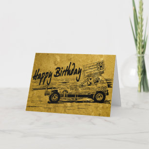 Ray Tyldesley Champion Birthday Card Kaart
