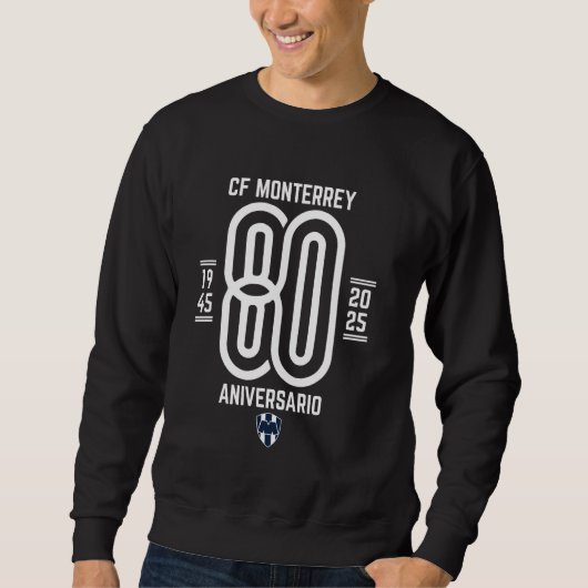 Rayados de Monterrey 80ste verjaardag Trui (Voorkant)