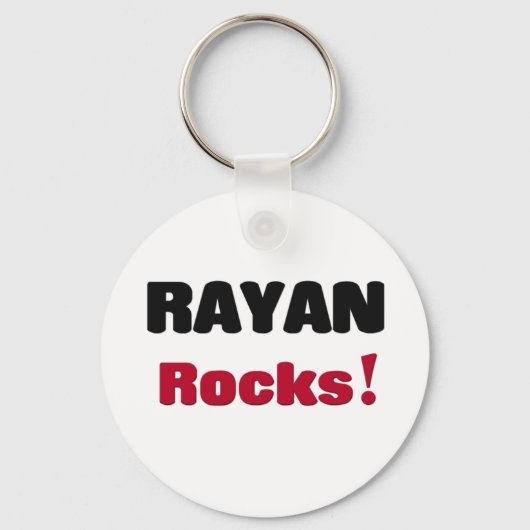 Rayan Rocks Sleutelhanger (Voorkant)