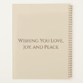 Rayane - Traditionele Arabische Thuluth-calligrafi Planner (Achterkant)