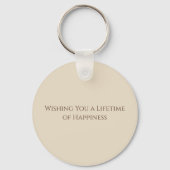 Rayane - Traditionele Arabische Thuluth-calligrafi Sleutelhanger (Achterkant)