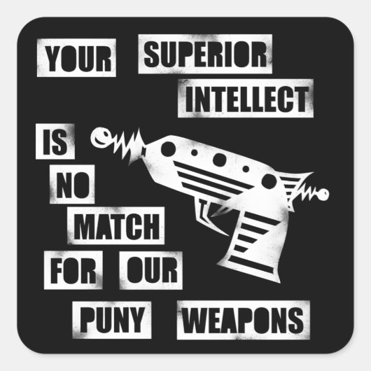 Raygun 2 stickers (Voorkant)