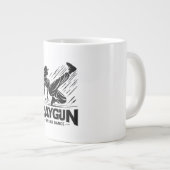 Raygun breakdancer, breakdancing grote koffiekop (Voorkant rechts)