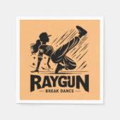 Raygun breakdancer, breakdancing servet (Voorkant)
