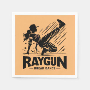Raygun breakdancer, breakdancing servet