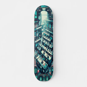 "Raygun Gothic Advanced Science Lab Deck" Persoonlijk Skateboard