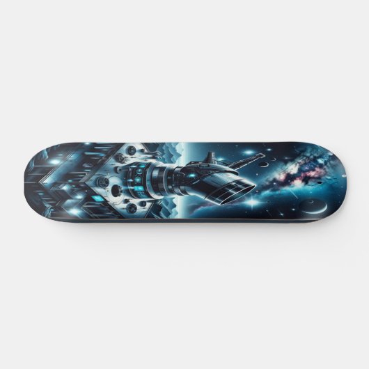 "Raygun Gothic Astronomical Observatory Deck" Persoonlijk Skateboard (Horizontaal)