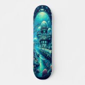 "Raygun Gothic Onderwater Research Facility Deck" Persoonlijk Skateboard (Voorkant)