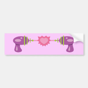 Raygun Love Bumpersticker