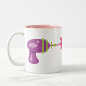 Raygun Love Tweekleurige Koffiemok (Links)