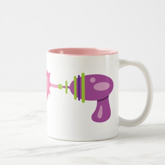 Raygun Love Tweekleurige Koffiemok (Rechts)