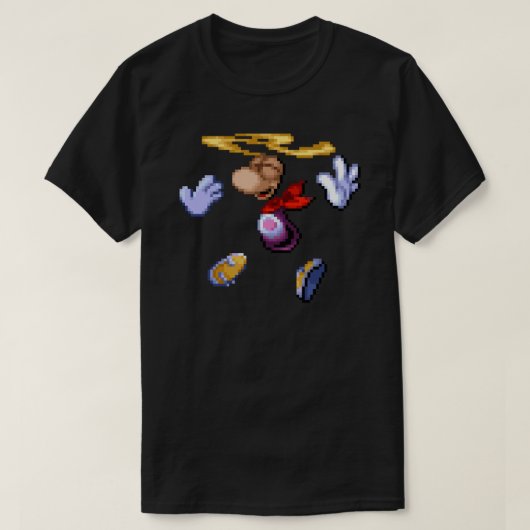 Rayman (origineel) - Flying Sticker.png T-shirt (Design voorkant)