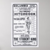 Raymond Hitchcock 1906 theaterkrant ad poster (Voorkant)