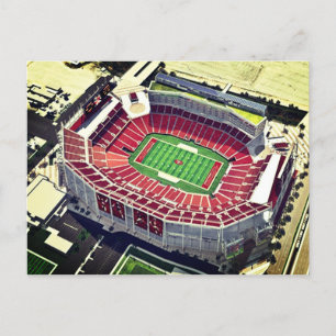 Raymond James Stadium, Tampa, FL Aerial Uitzicht Feestdagenkaart