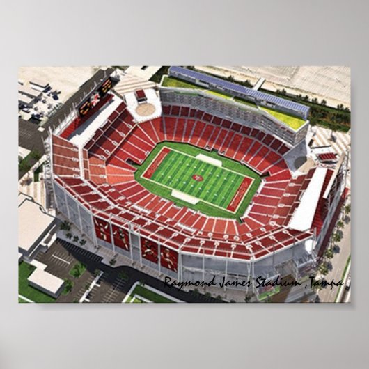 Raymond James Stadium, Tampa, FL Poster (Voorkant)