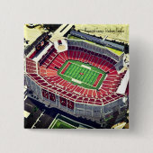 Raymond James Stadium, Tampa, FL Vierkante Button 5,1 Cm (Voorkant)