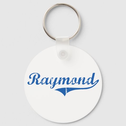 Raymond New Hampshire Classic Design Sleutelhanger (Voorkant)