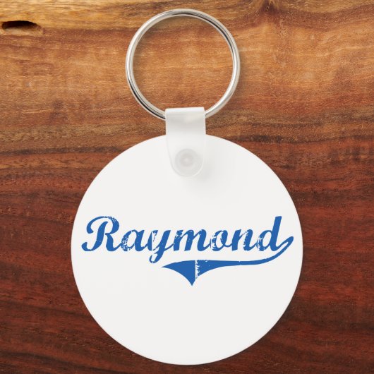 Raymond New Hampshire Classic Design Sleutelhanger (Voorkant)