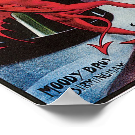 Raymond The Great ~ Magicia  Magic Act Poster (Hoek)