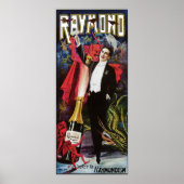 Raymond The Great ~ Magicia  Magic Act Poster (Voorkant)