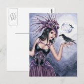 Rayne - Raven Witch Briefkaart (Voorkant / Achterkant)