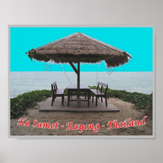 Rayong - Ko Samet Rayong - Thailand Poster (Voorkant)