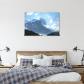 rays en wolken canvas afdruk (Insitu (Slaapkamer))