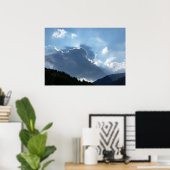 rays en wolken poster (Thuiskantoor)