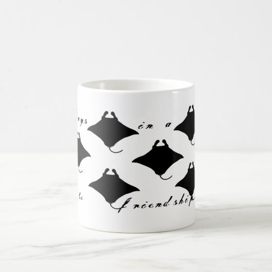 Rays in een mok tot vriendschap (Center)