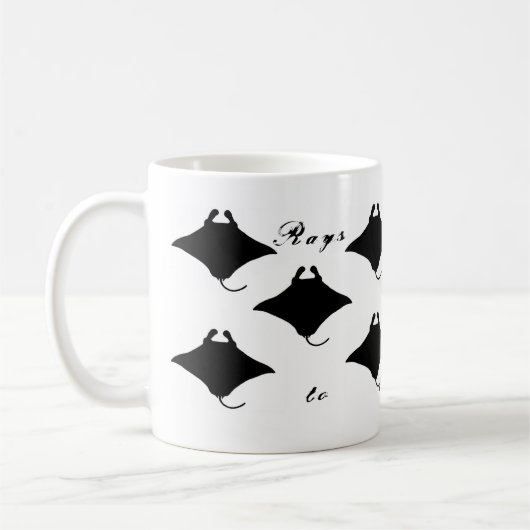 Rays in een mok tot vriendschap (Links)