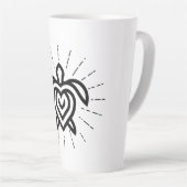 Rays logo latte mok (Rechterhoek)