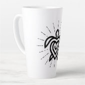 Rays logo latte mok (Linkerhoek)