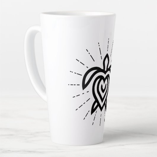 Rays logo latte mok (Linkerhoek)
