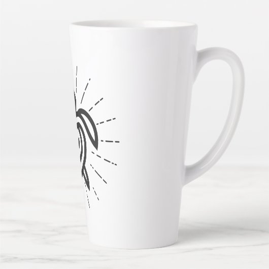 Rays logo latte mok (Rechts)
