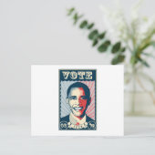 RAYS OBAMA STEMMEN - PNG.NL BRIEFKAART (Staand voorkant)