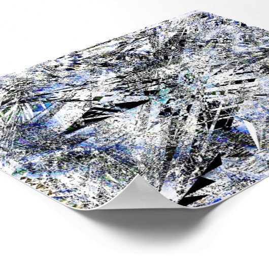 Rays of Asian jungly sun Poster (Hoek)