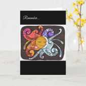 Rays of Hope Greeting Card Kaart (Gele Bloem)