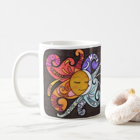 Rays of Hope Mug Koffiemok (Met donut)