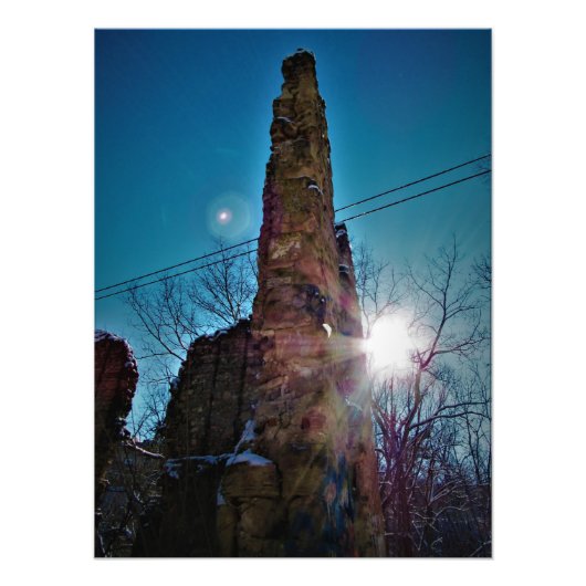 Rays of Ruins Foto Afdruk (Voorkant)