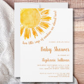 Rays of Sunshine Twins Baby shower Kaart