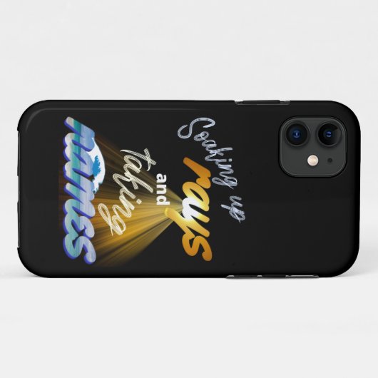 Rays opnemen en Names Summertime innemen Case-Mate iPhone Case (Achterkant (horizontaal))