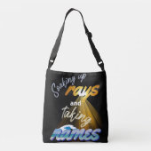 Rays opnemen en Names Summertime innemen Crossbody Tas (Achterkant)