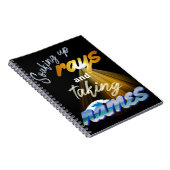 Rays opnemen en Names Summertime innemen Notitieboek (Rechterzijde)