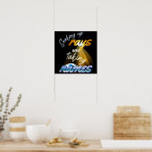 Rays opnemen en Names Summertime innemen Poster (Keuken)