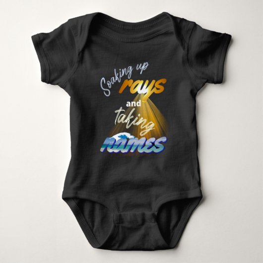 Rays opnemen en Names Summertime innemen Romper (Voorkant)