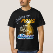 Rays opnemen en Names Summertime innemen T-shirt (Voorkant)